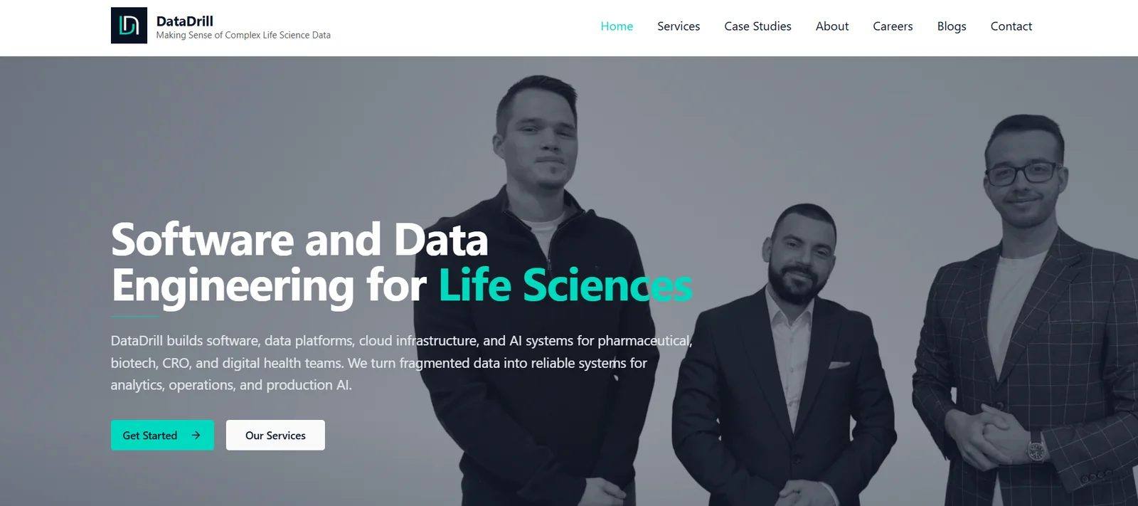 Datadrill website